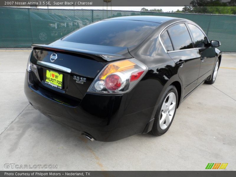 Super Black / Charcoal 2007 Nissan Altima 3.5 SE