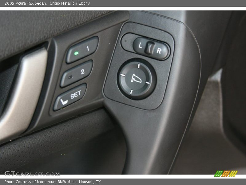 Grigio Metallic / Ebony 2009 Acura TSX Sedan