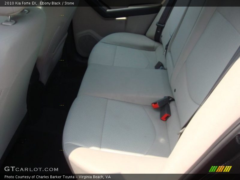 Ebony Black / Stone 2010 Kia Forte EX