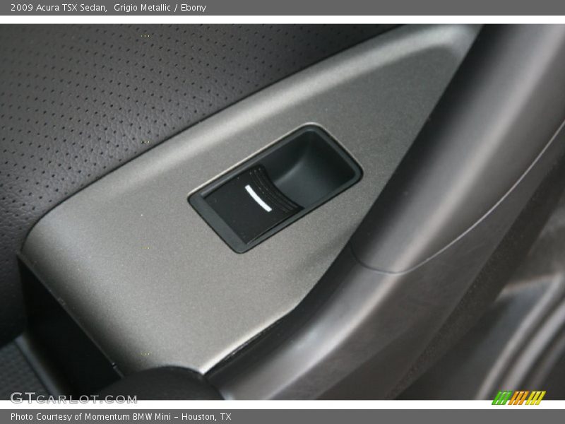 Grigio Metallic / Ebony 2009 Acura TSX Sedan