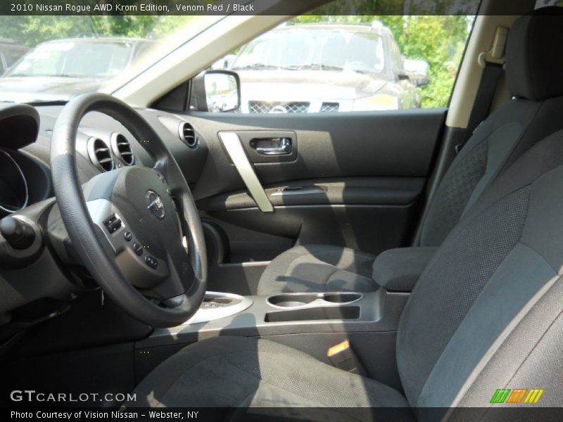 Venom Red / Black 2010 Nissan Rogue AWD Krom Edition