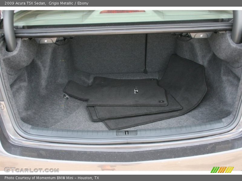 Grigio Metallic / Ebony 2009 Acura TSX Sedan