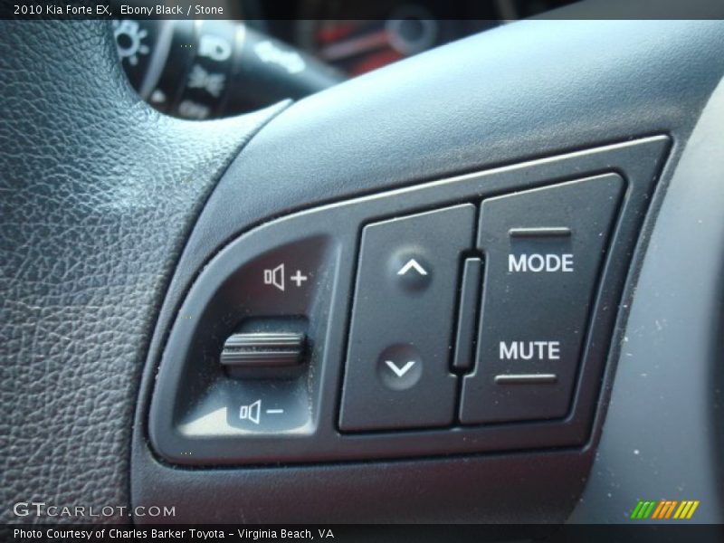 Ebony Black / Stone 2010 Kia Forte EX