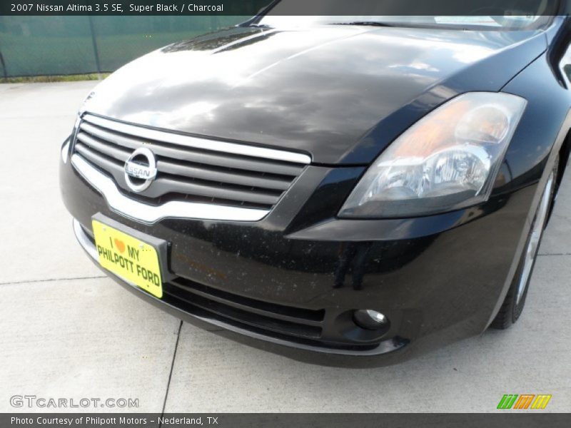Super Black / Charcoal 2007 Nissan Altima 3.5 SE