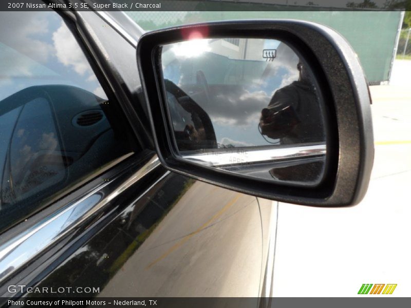 Super Black / Charcoal 2007 Nissan Altima 3.5 SE