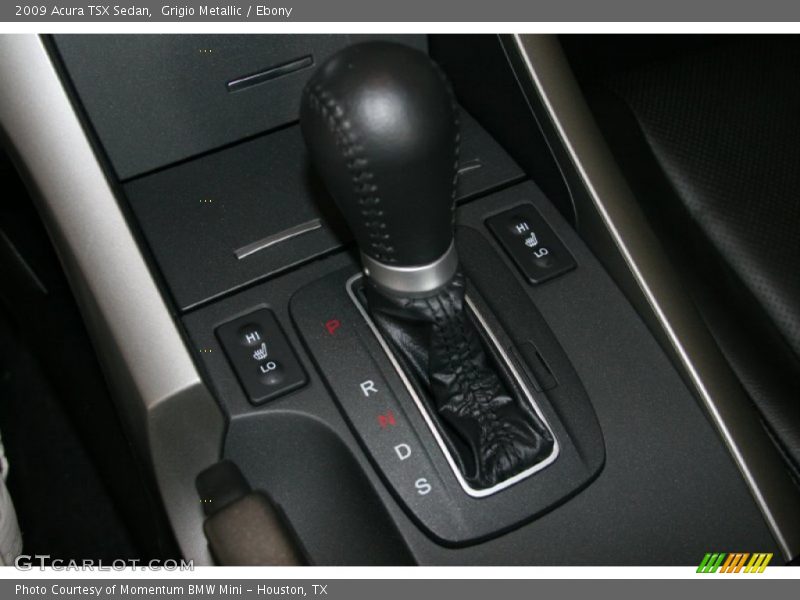 Grigio Metallic / Ebony 2009 Acura TSX Sedan