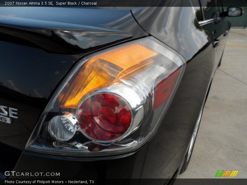 Super Black / Charcoal 2007 Nissan Altima 3.5 SE