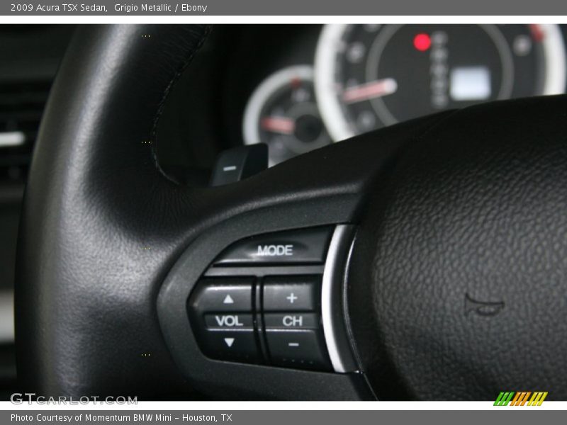 Grigio Metallic / Ebony 2009 Acura TSX Sedan