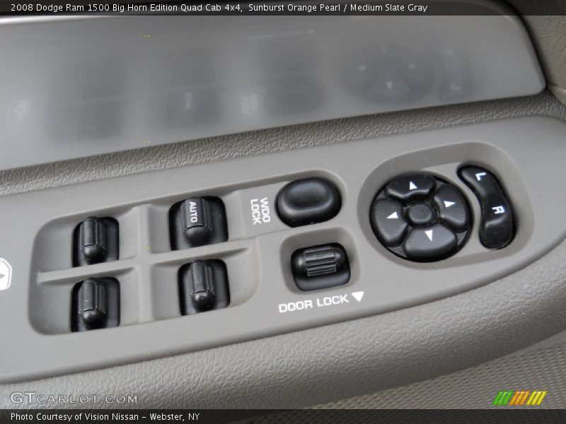 Sunburst Orange Pearl / Medium Slate Gray 2008 Dodge Ram 1500 Big Horn Edition Quad Cab 4x4