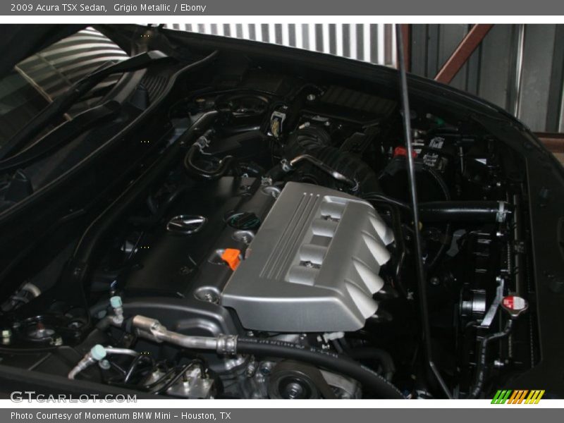 Grigio Metallic / Ebony 2009 Acura TSX Sedan