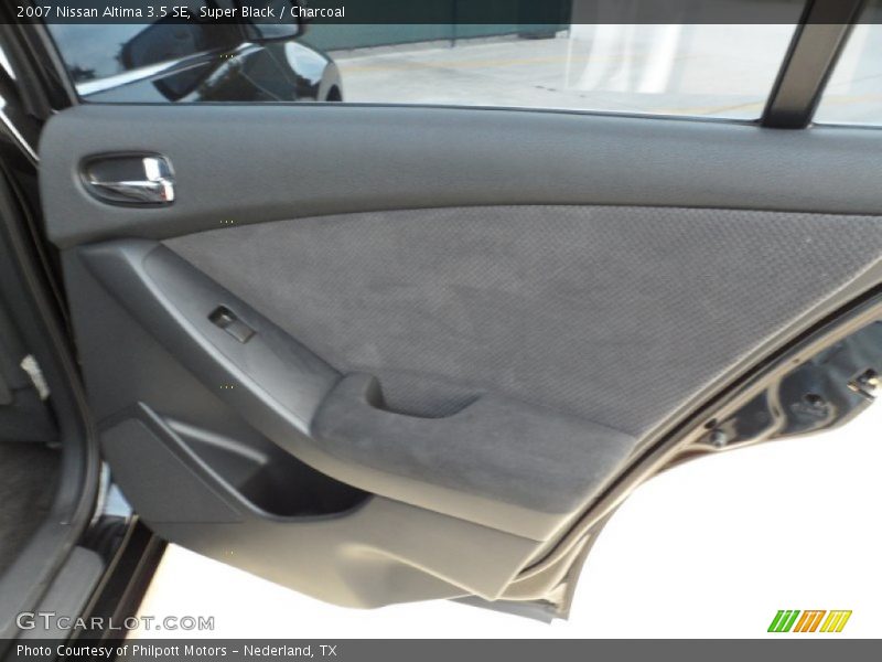 Super Black / Charcoal 2007 Nissan Altima 3.5 SE