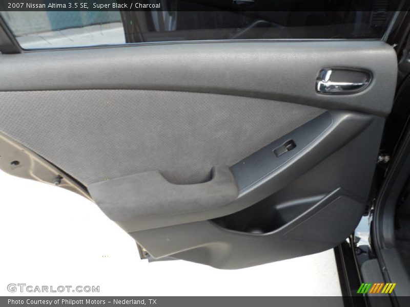 Super Black / Charcoal 2007 Nissan Altima 3.5 SE