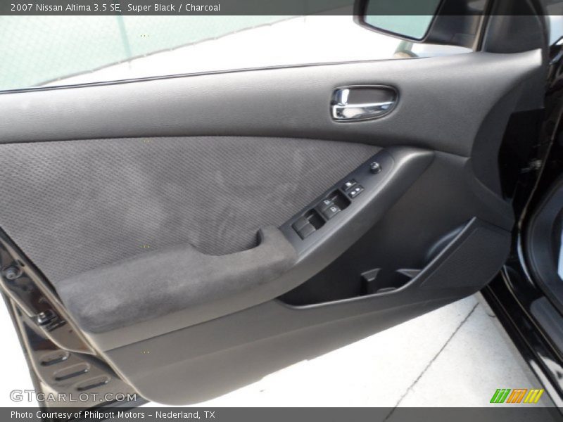 Super Black / Charcoal 2007 Nissan Altima 3.5 SE