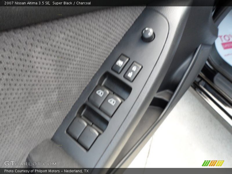 Super Black / Charcoal 2007 Nissan Altima 3.5 SE