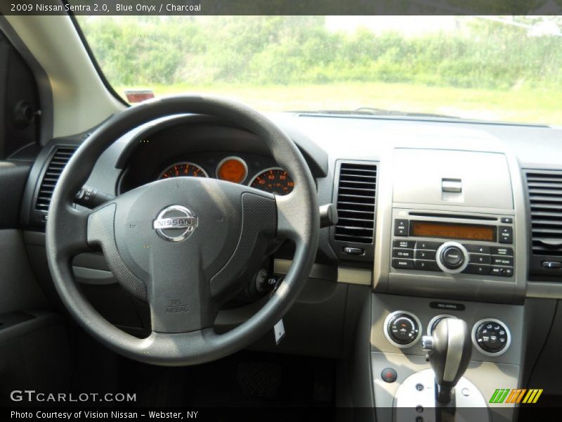 Blue Onyx / Charcoal 2009 Nissan Sentra 2.0