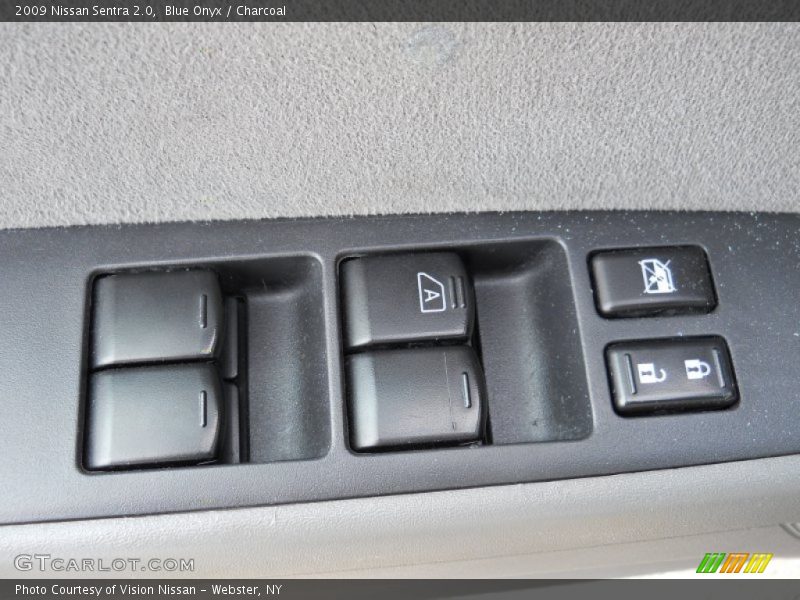 Blue Onyx / Charcoal 2009 Nissan Sentra 2.0