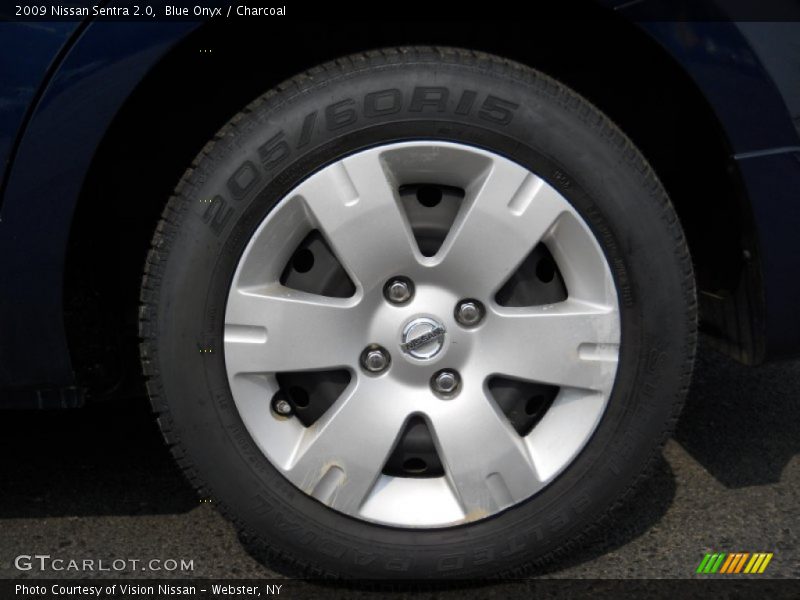 Blue Onyx / Charcoal 2009 Nissan Sentra 2.0