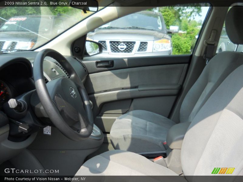 Blue Onyx / Charcoal 2009 Nissan Sentra 2.0