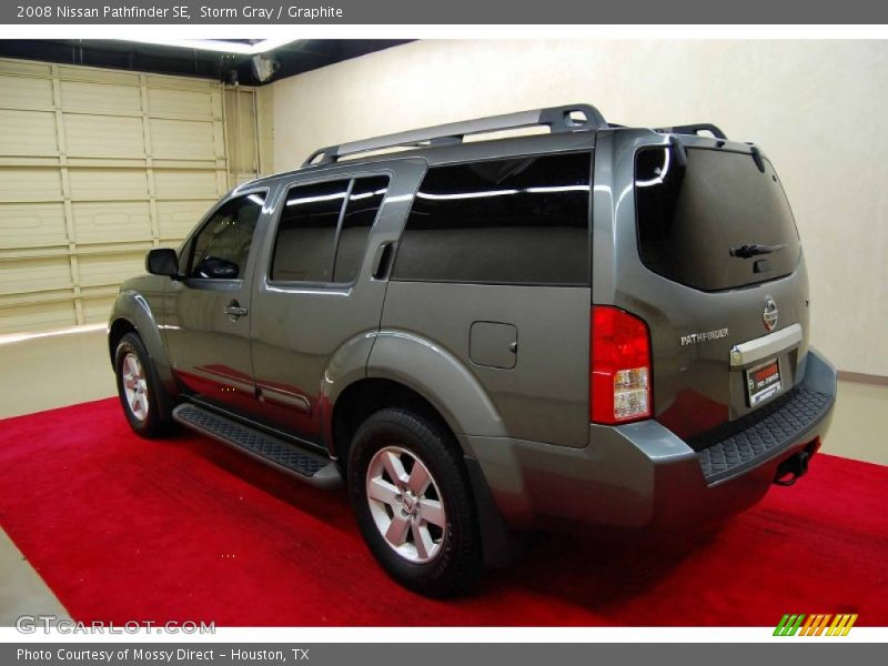 Storm Gray / Graphite 2008 Nissan Pathfinder SE