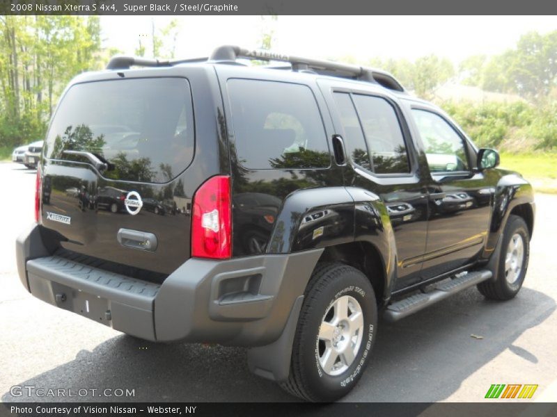 Super Black / Steel/Graphite 2008 Nissan Xterra S 4x4