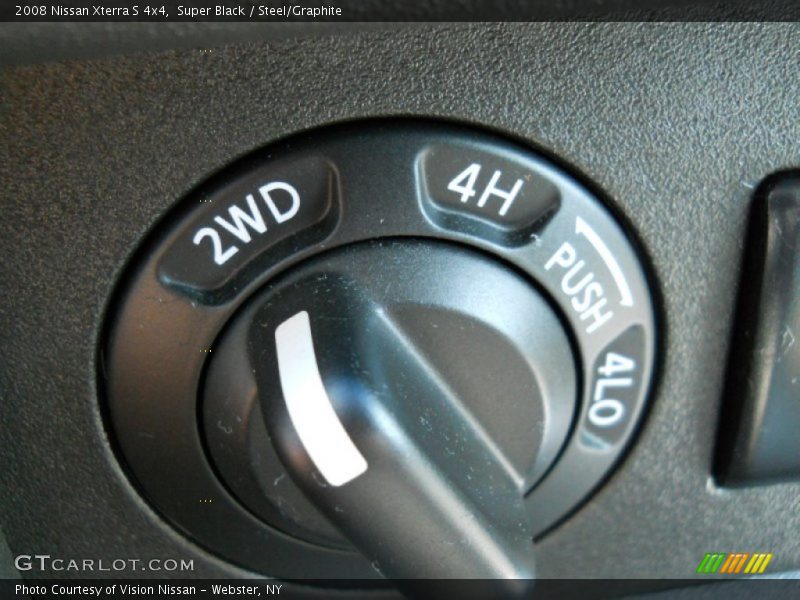 Super Black / Steel/Graphite 2008 Nissan Xterra S 4x4