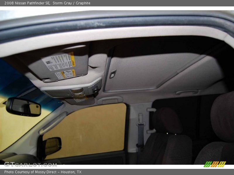 Storm Gray / Graphite 2008 Nissan Pathfinder SE