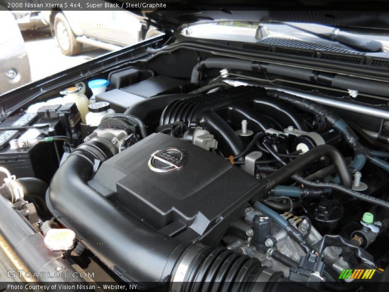 Super Black / Steel/Graphite 2008 Nissan Xterra S 4x4