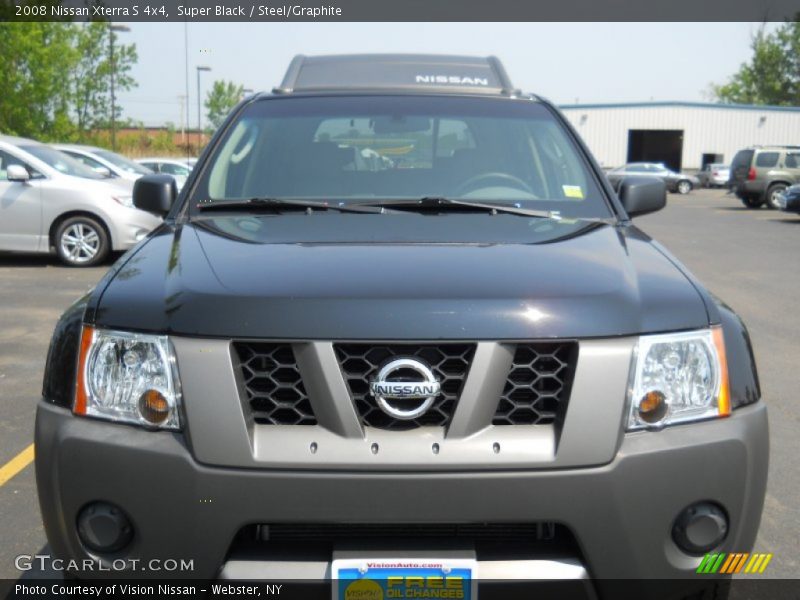 Super Black / Steel/Graphite 2008 Nissan Xterra S 4x4