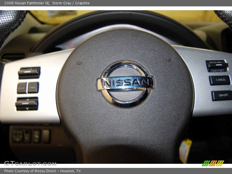 Storm Gray / Graphite 2008 Nissan Pathfinder SE