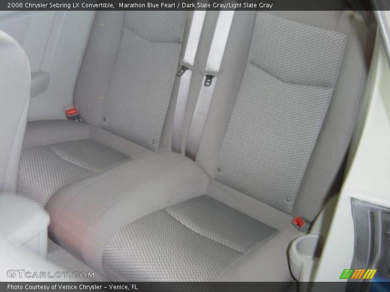 Marathon Blue Pearl / Dark Slate Gray/Light Slate Gray 2008 Chrysler Sebring LX Convertible