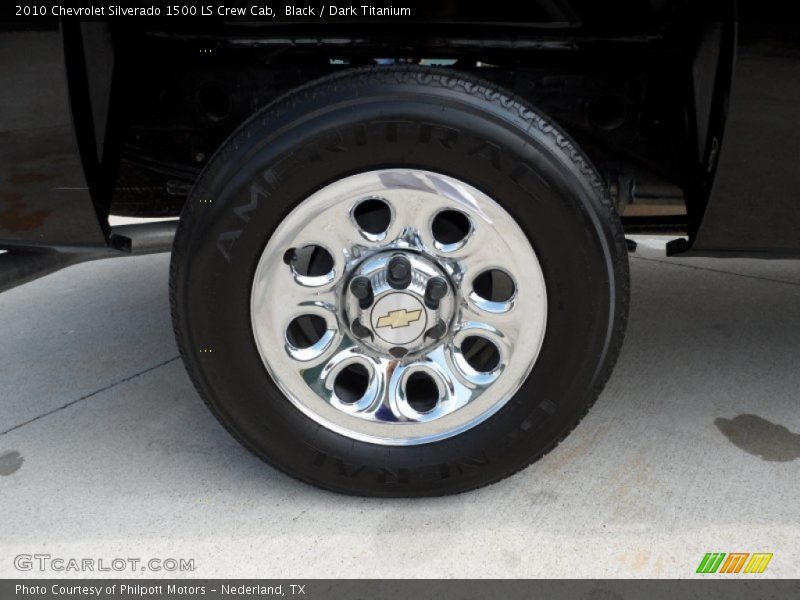 Black / Dark Titanium 2010 Chevrolet Silverado 1500 LS Crew Cab