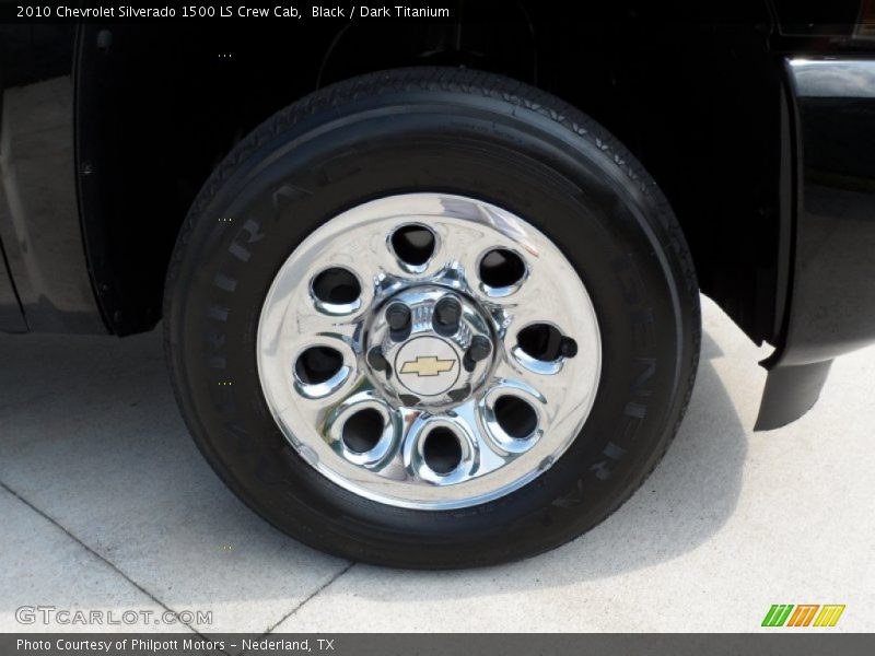 Black / Dark Titanium 2010 Chevrolet Silverado 1500 LS Crew Cab