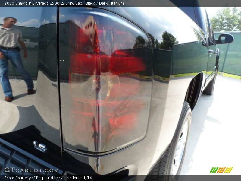 Black / Dark Titanium 2010 Chevrolet Silverado 1500 LS Crew Cab