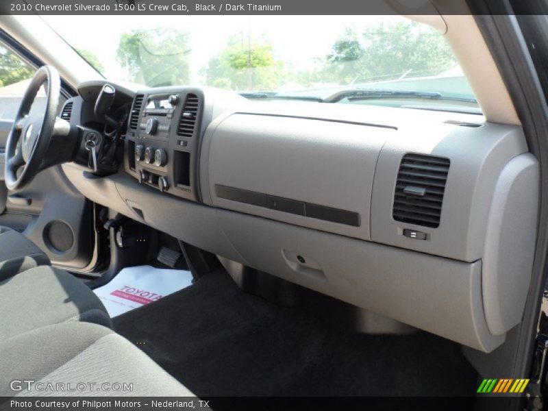 Black / Dark Titanium 2010 Chevrolet Silverado 1500 LS Crew Cab