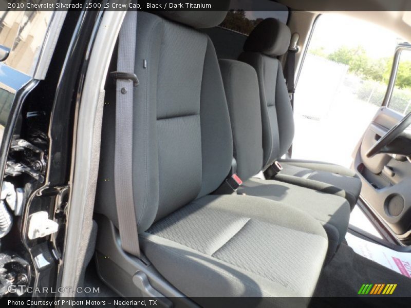 Black / Dark Titanium 2010 Chevrolet Silverado 1500 LS Crew Cab