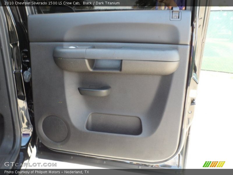 Black / Dark Titanium 2010 Chevrolet Silverado 1500 LS Crew Cab