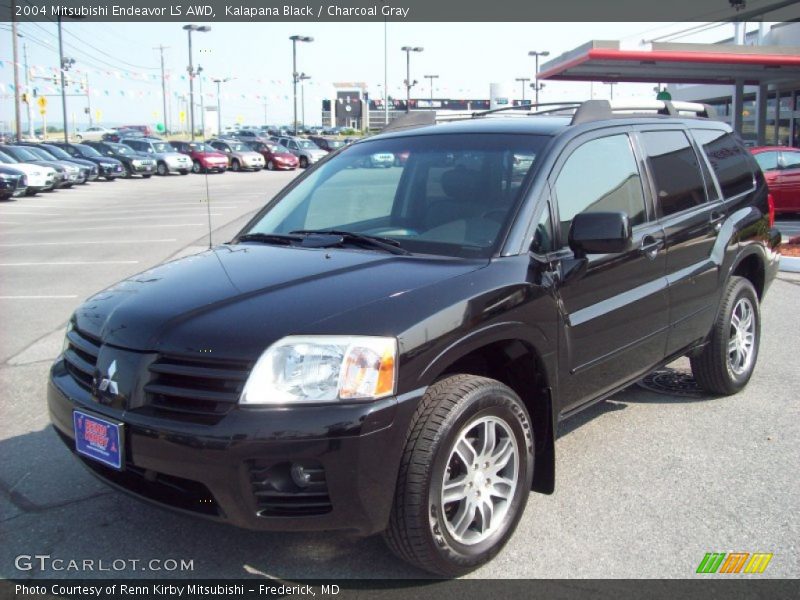 Kalapana Black / Charcoal Gray 2004 Mitsubishi Endeavor LS AWD
