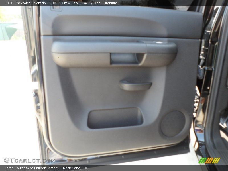 Black / Dark Titanium 2010 Chevrolet Silverado 1500 LS Crew Cab