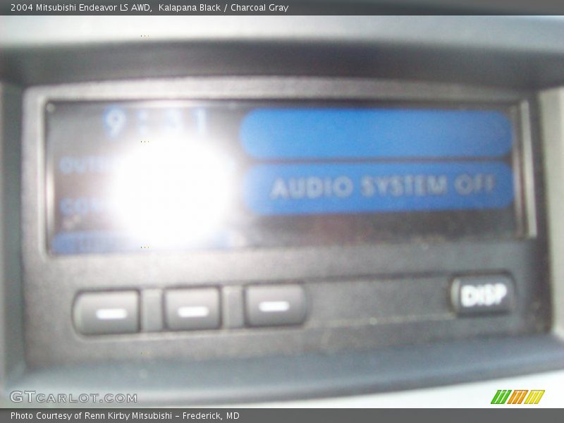 Kalapana Black / Charcoal Gray 2004 Mitsubishi Endeavor LS AWD