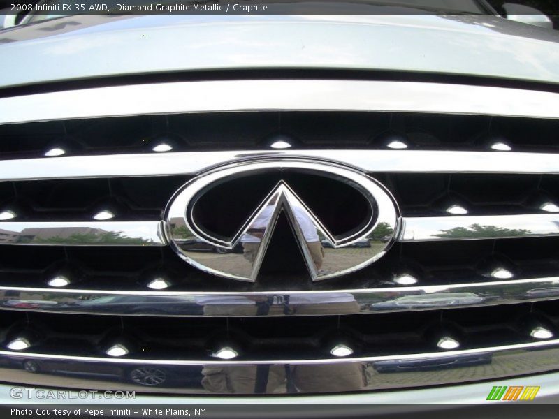 Diamond Graphite Metallic / Graphite 2008 Infiniti FX 35 AWD
