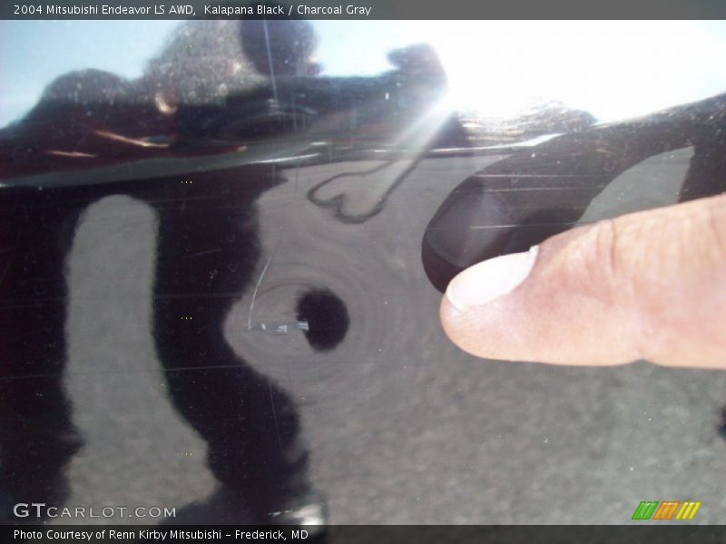 Kalapana Black / Charcoal Gray 2004 Mitsubishi Endeavor LS AWD