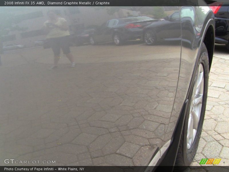 Diamond Graphite Metallic / Graphite 2008 Infiniti FX 35 AWD