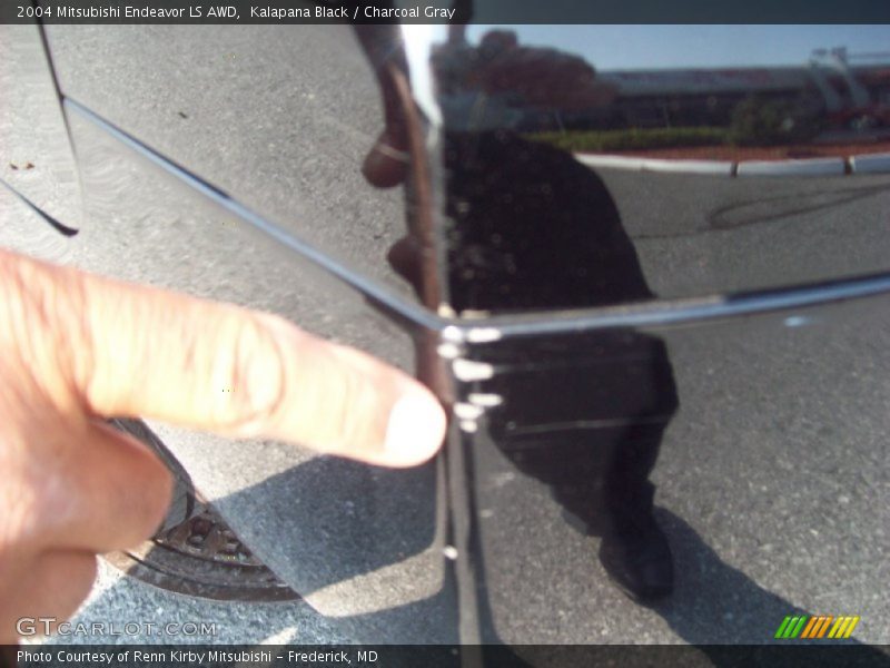 Kalapana Black / Charcoal Gray 2004 Mitsubishi Endeavor LS AWD