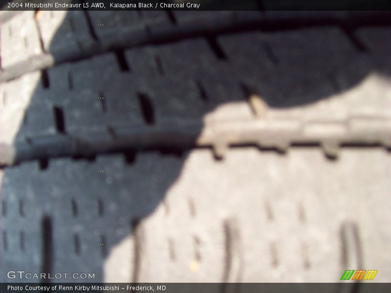 Kalapana Black / Charcoal Gray 2004 Mitsubishi Endeavor LS AWD