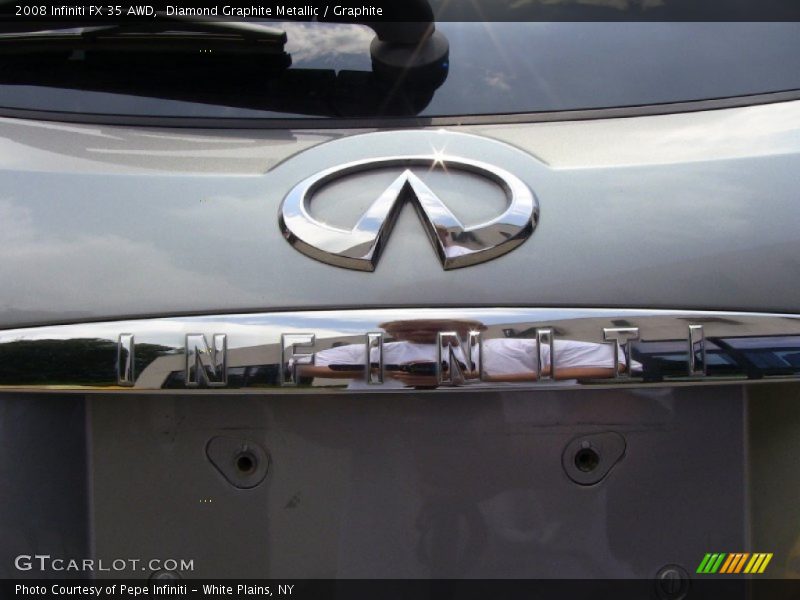 Diamond Graphite Metallic / Graphite 2008 Infiniti FX 35 AWD