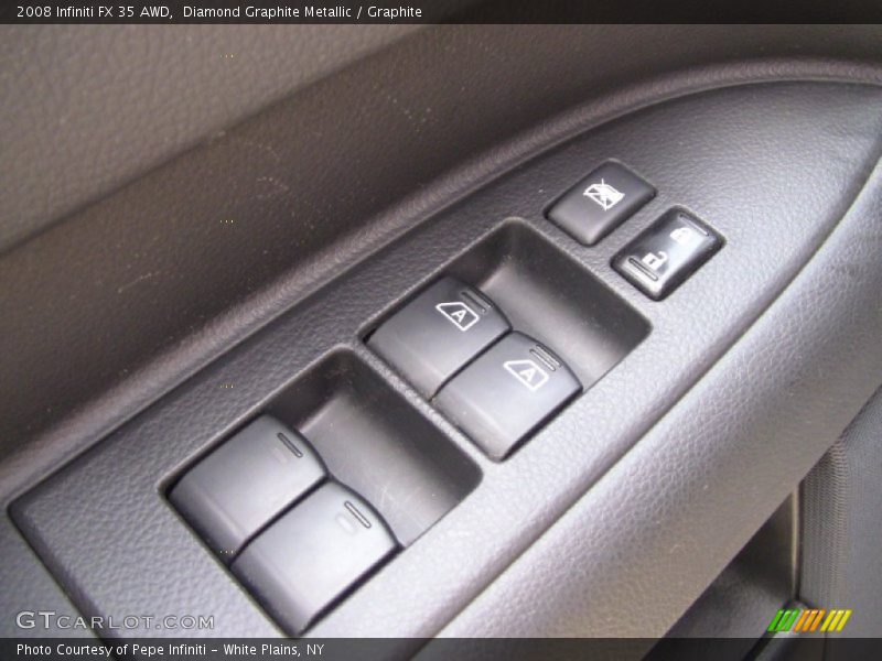 Diamond Graphite Metallic / Graphite 2008 Infiniti FX 35 AWD