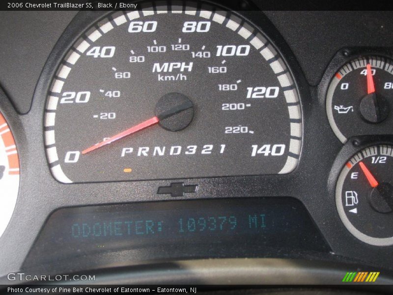 Black / Ebony 2006 Chevrolet TrailBlazer SS