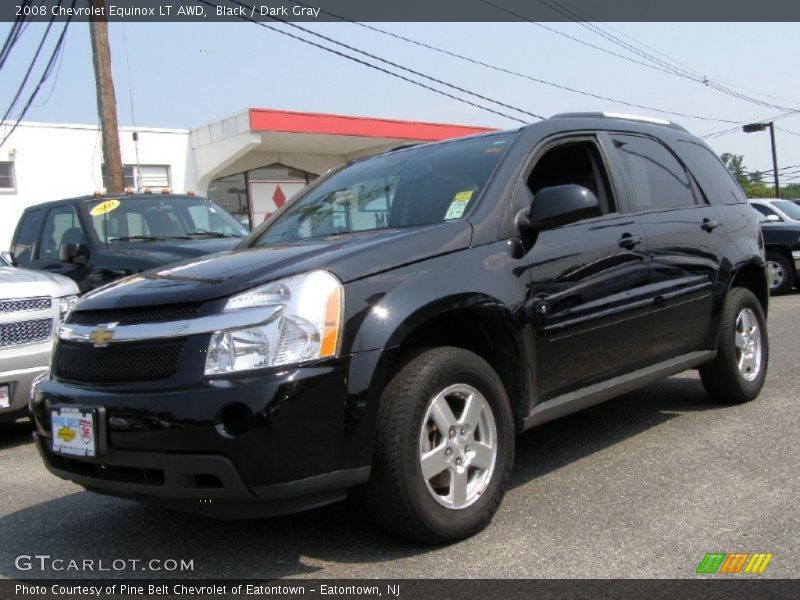 Black / Dark Gray 2008 Chevrolet Equinox LT AWD