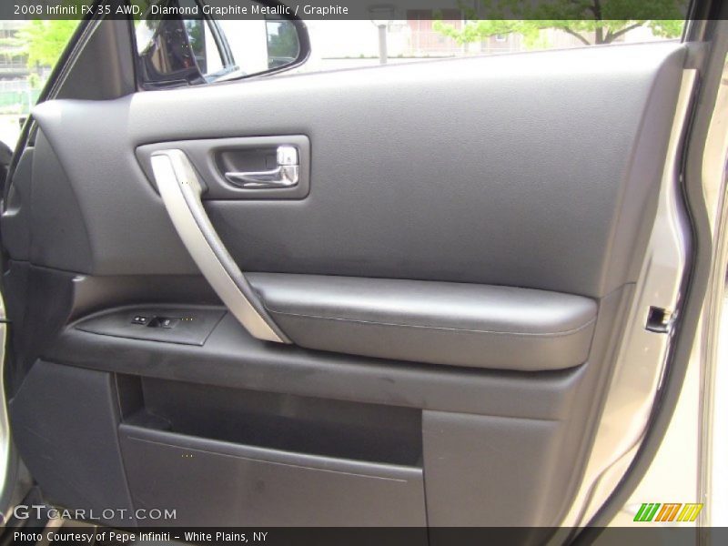 Diamond Graphite Metallic / Graphite 2008 Infiniti FX 35 AWD
