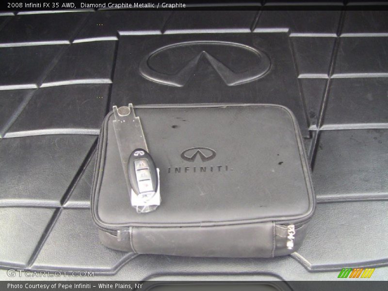 Diamond Graphite Metallic / Graphite 2008 Infiniti FX 35 AWD